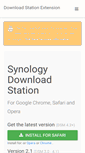 Mobile Screenshot of download-station-extension.com
